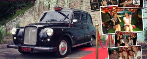 Black London Taxi Cab Photo Booth